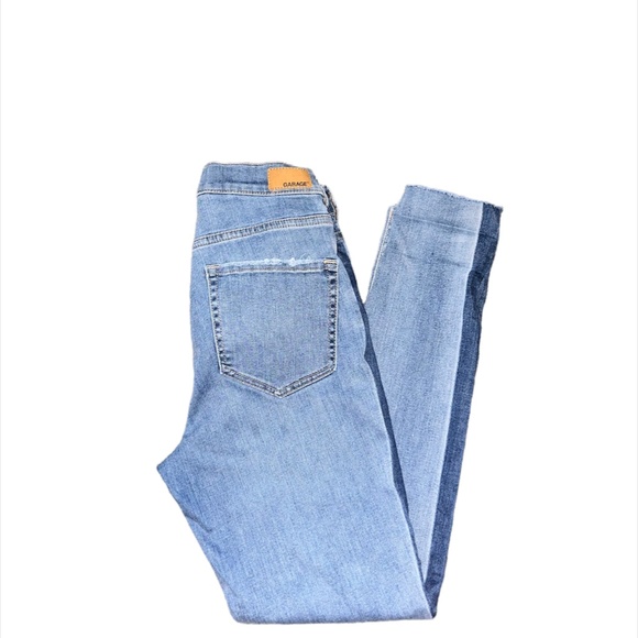 Garage Women's Two Tone Light Blue Jean - Picture 1 of 3